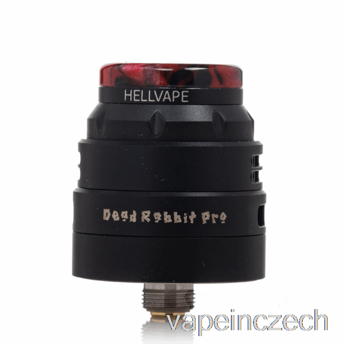 Hellvape Dead Rabbit Pro 24mm Rda Matte Black Vape Bez Nikotinu
